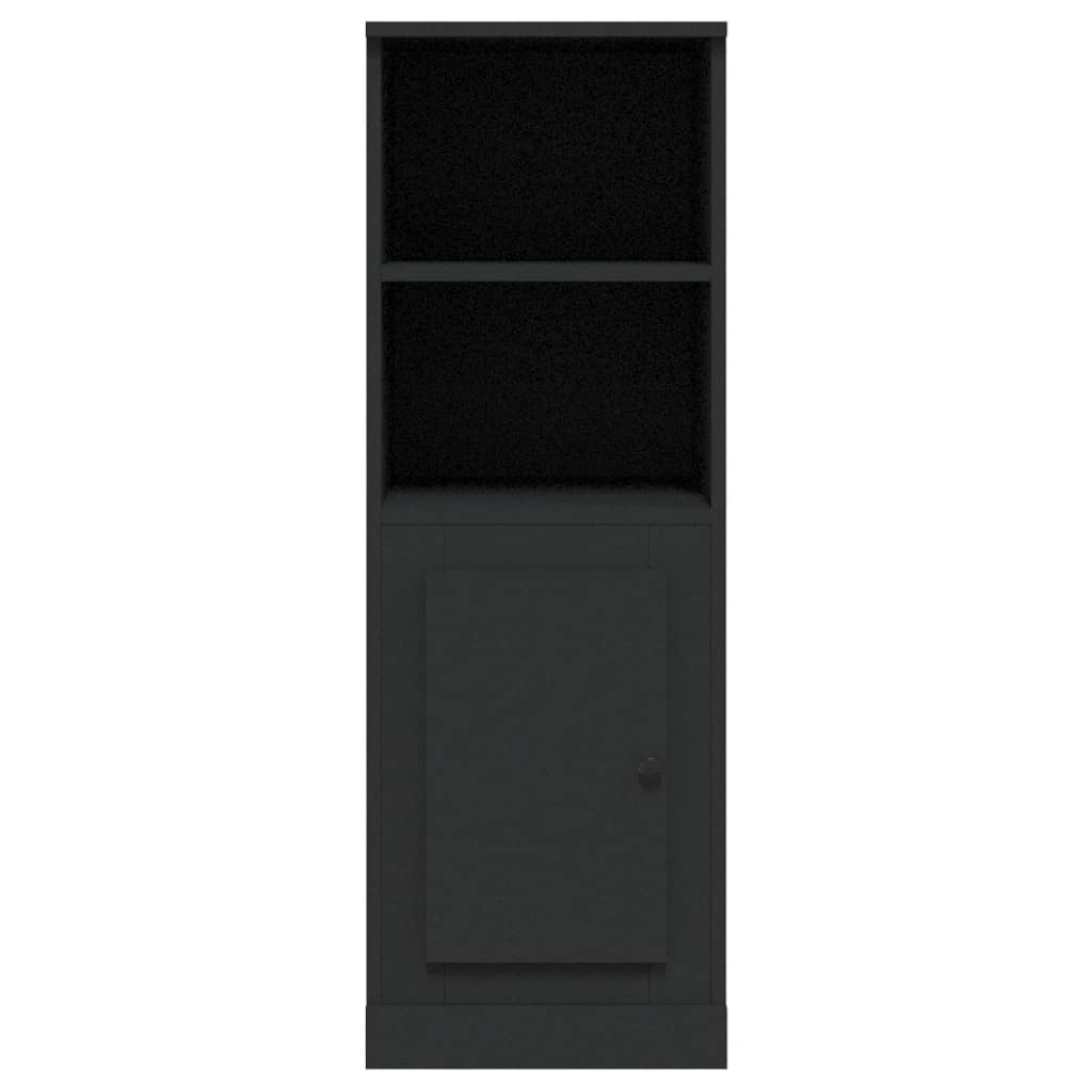Modern White Highboard in Engineered Wood