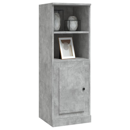 Modern White Highboard in Engineered Wood
