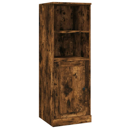 Modern White Highboard in Engineered Wood