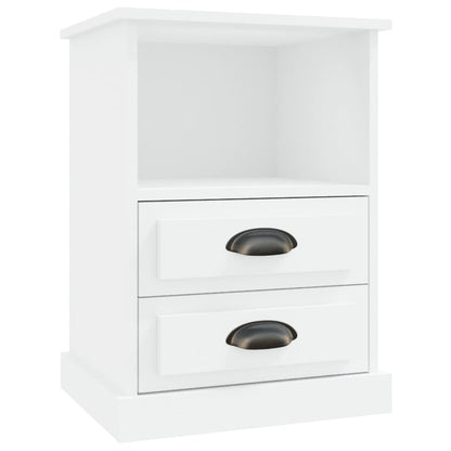 Ivory Haven White Bedside Cabinet