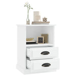 Ivory Haven White Bedside Cabinet