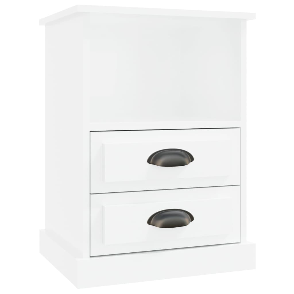 Ivory Haven White Bedside Cabinet