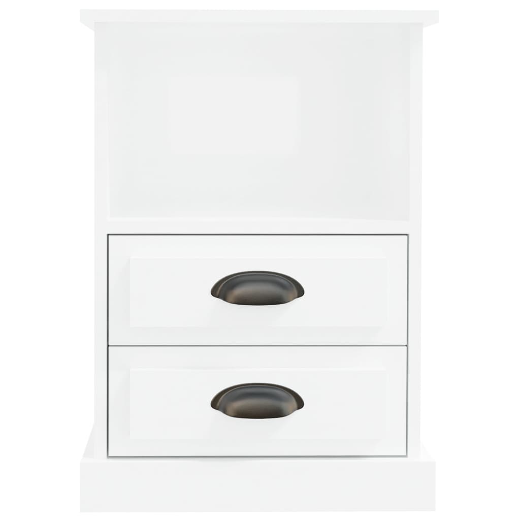 Ivory Haven White Bedside Cabinet