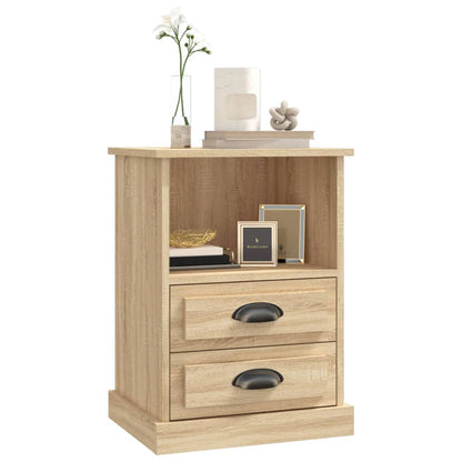 Dual Ivory Whispers: Set of 2 White Bedside Cabinets