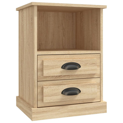 Dual Ivory Whispers: Set of 2 White Bedside Cabinets