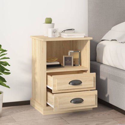 Dual Ivory Whispers: Set of 2 White Bedside Cabinets