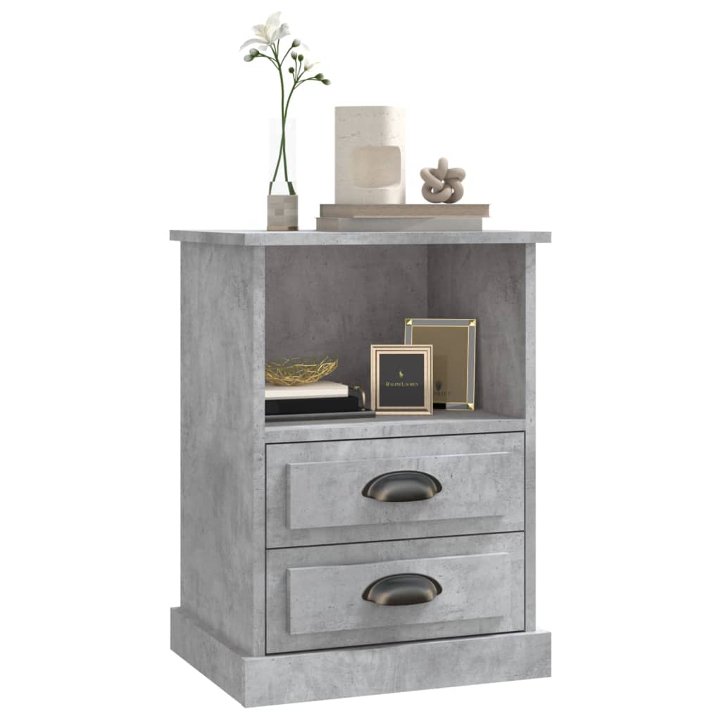 Dual Ivory Whispers: Set of 2 White Bedside Cabinets