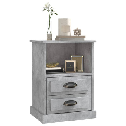 Dual Ivory Whispers: Set of 2 White Bedside Cabinets