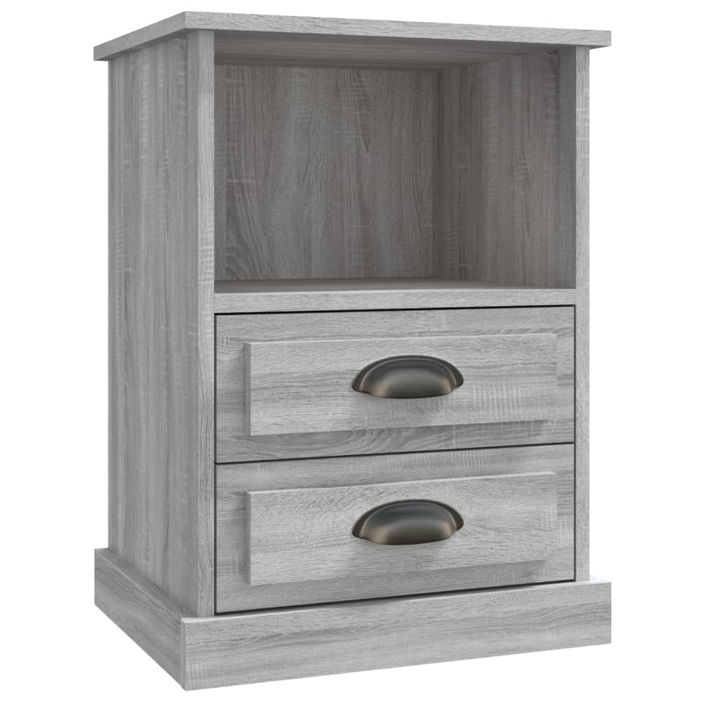 Dual Ivory Whispers: Set of 2 White Bedside Cabinets