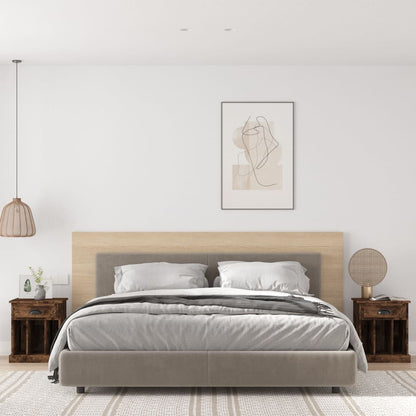 Dual Ivory Comfort: Set of 2 White Bedside Cabinets