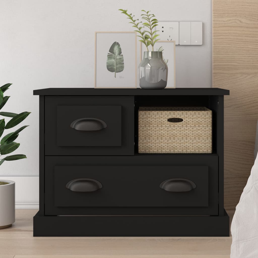 Whispering Elegance: White Bedside Cabinet