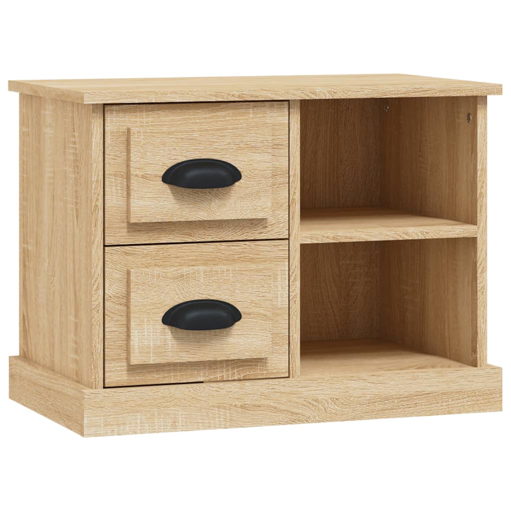 Nocturnal Elegance: Black Bedside Cabinet