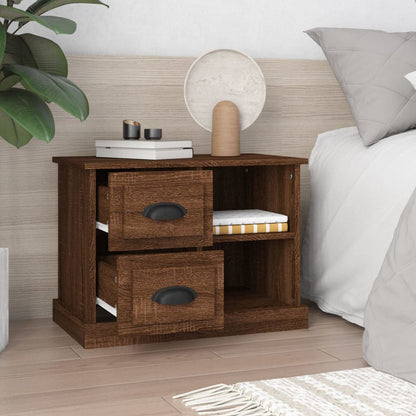 Nocturnal Elegance: Black Bedside Cabinet