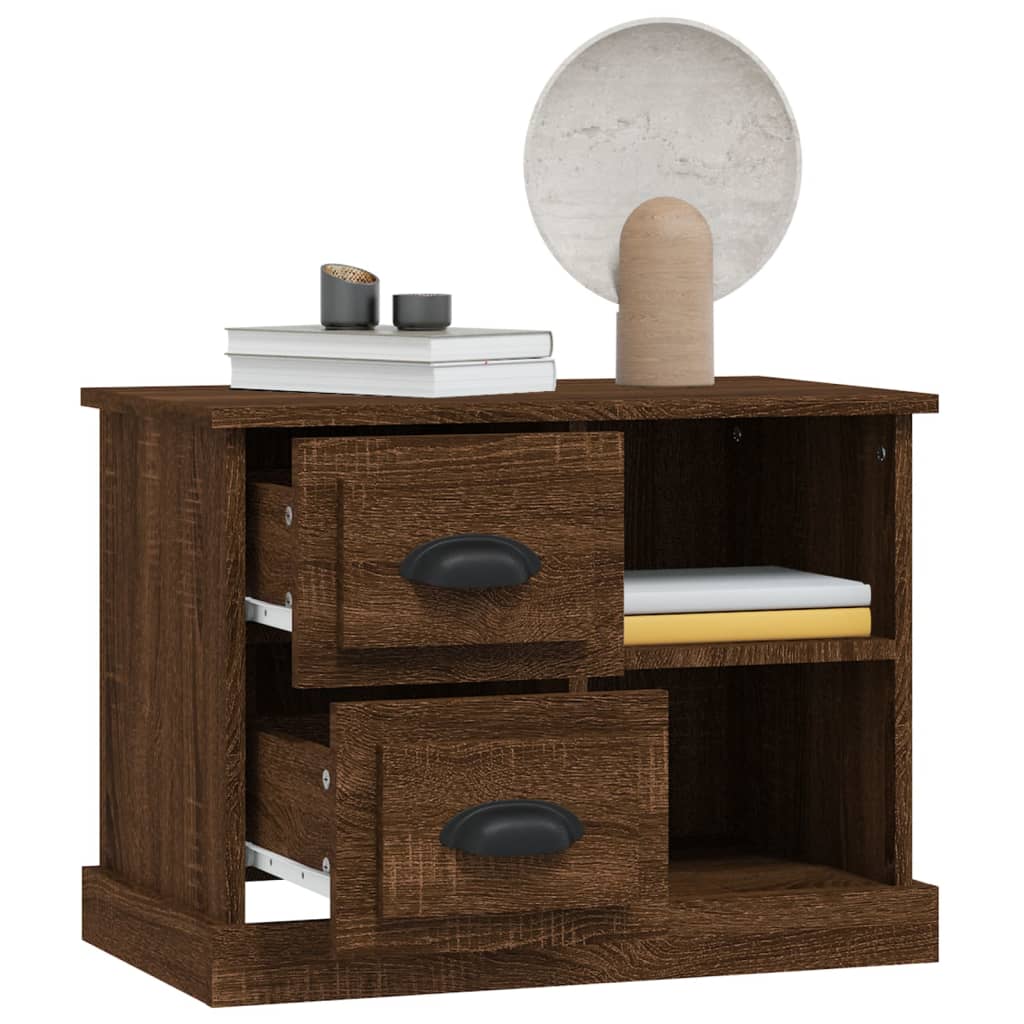 Nocturnal Elegance: Black Bedside Cabinet