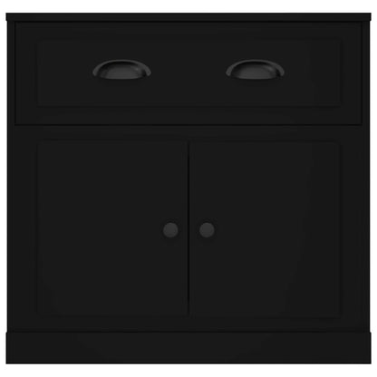 Sleek White Engineered Wood Sideboard