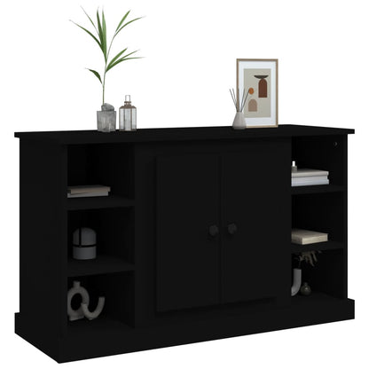 Elegant White Engineered Wood Sideboard - 100×35.5×60cm