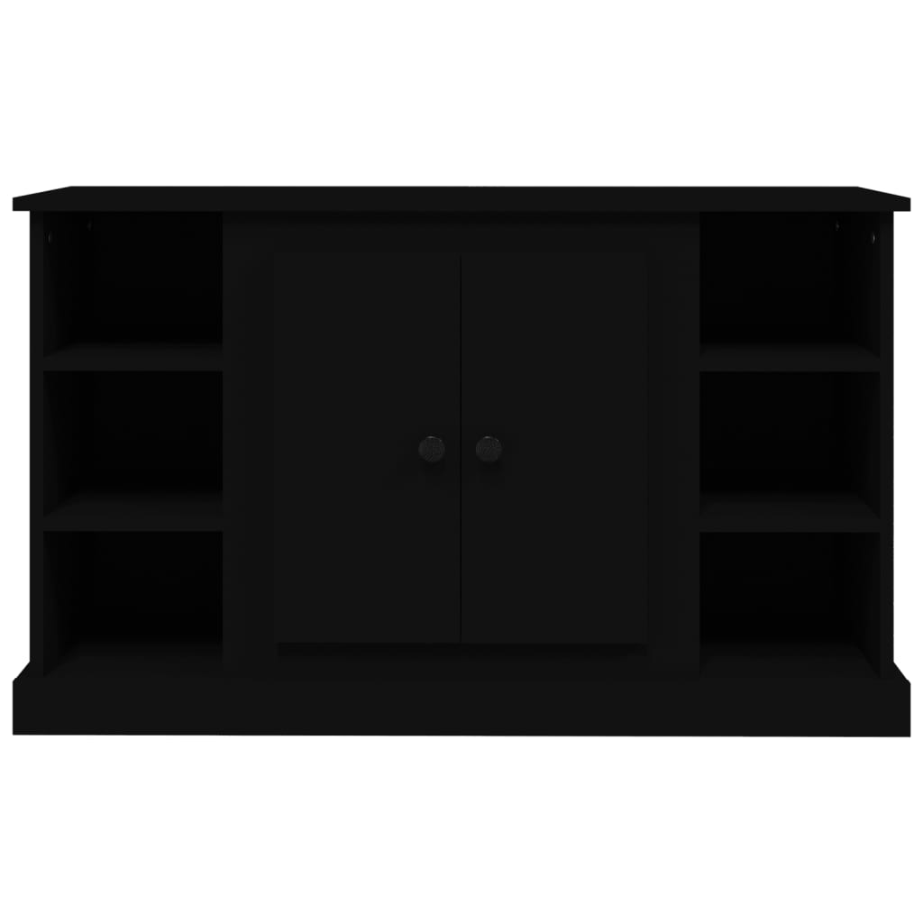 Elegant White Engineered Wood Sideboard - 100×35.5×60cm