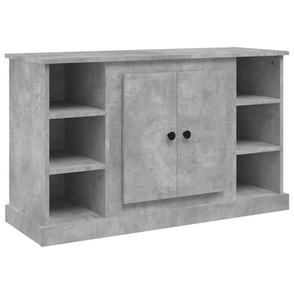Elegant White Engineered Wood Sideboard - 100×35.5×60cm