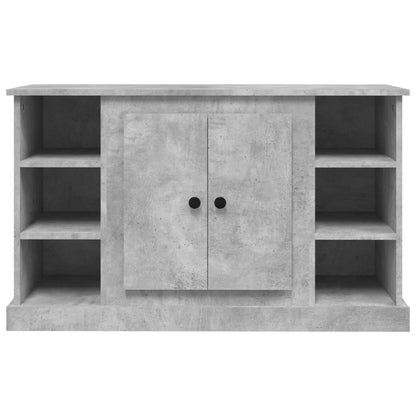 Elegant White Engineered Wood Sideboard - 100×35.5×60cm