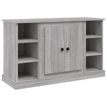 Elegant White Engineered Wood Sideboard - 100×35.5×60cm