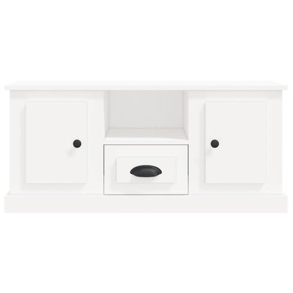 White Engineered Wood TV Cabinet for a Stylish Home