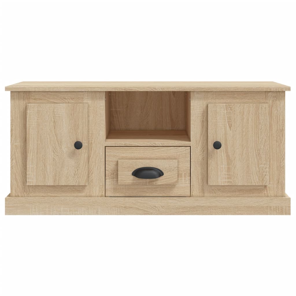 White Engineered Wood TV Cabinet for a Stylish Home