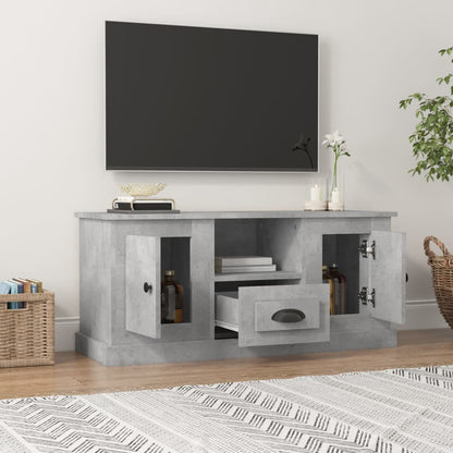 White Engineered Wood TV Cabinet for a Stylish Home