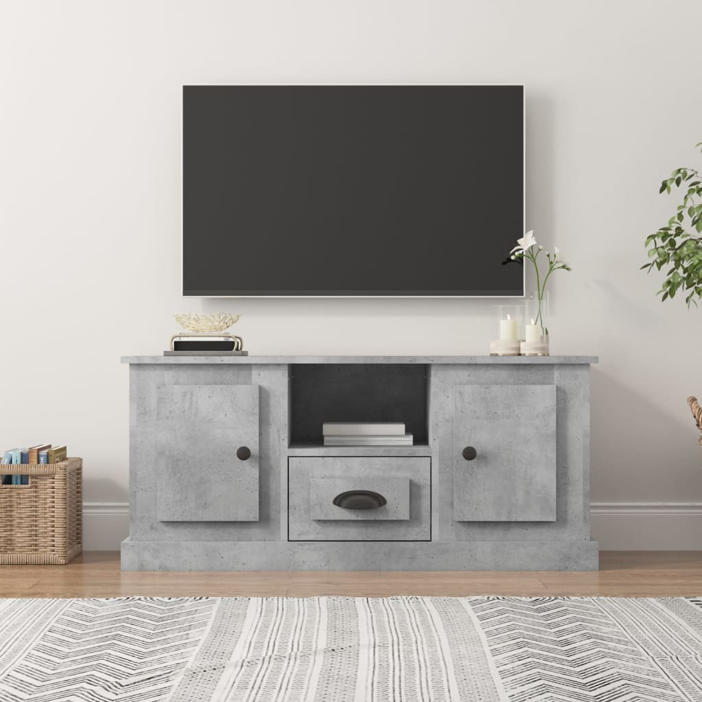White Engineered Wood TV Cabinet for a Stylish Home