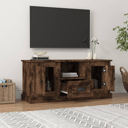 White Engineered Wood TV Cabinet for a Stylish Home