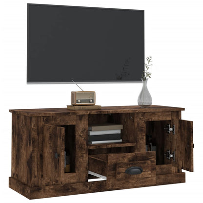 White Engineered Wood TV Cabinet for a Stylish Home