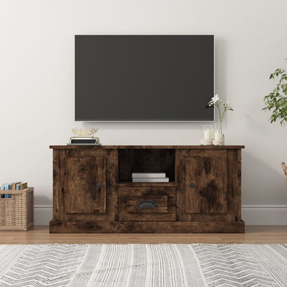 White Engineered Wood TV Cabinet for a Stylish Home