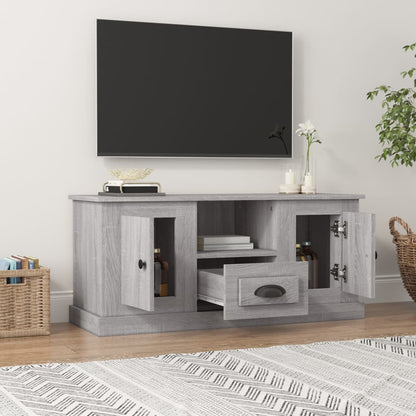 White Engineered Wood TV Cabinet for a Stylish Home