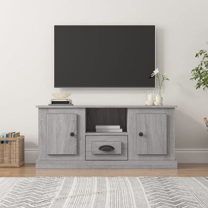 White Engineered Wood TV Cabinet for a Stylish Home