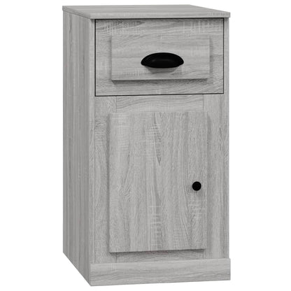 Sleek Engineered White Timber Sideboard with Storage Compartment