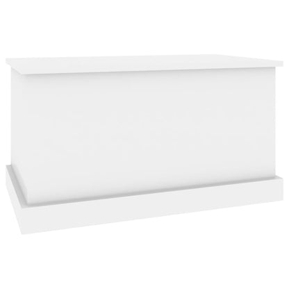 Sleek and Stylish: Engineered Wood Storage Box in White Finish