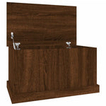 Sleek and Stylish: Engineered Wood Storage Box in White Finish