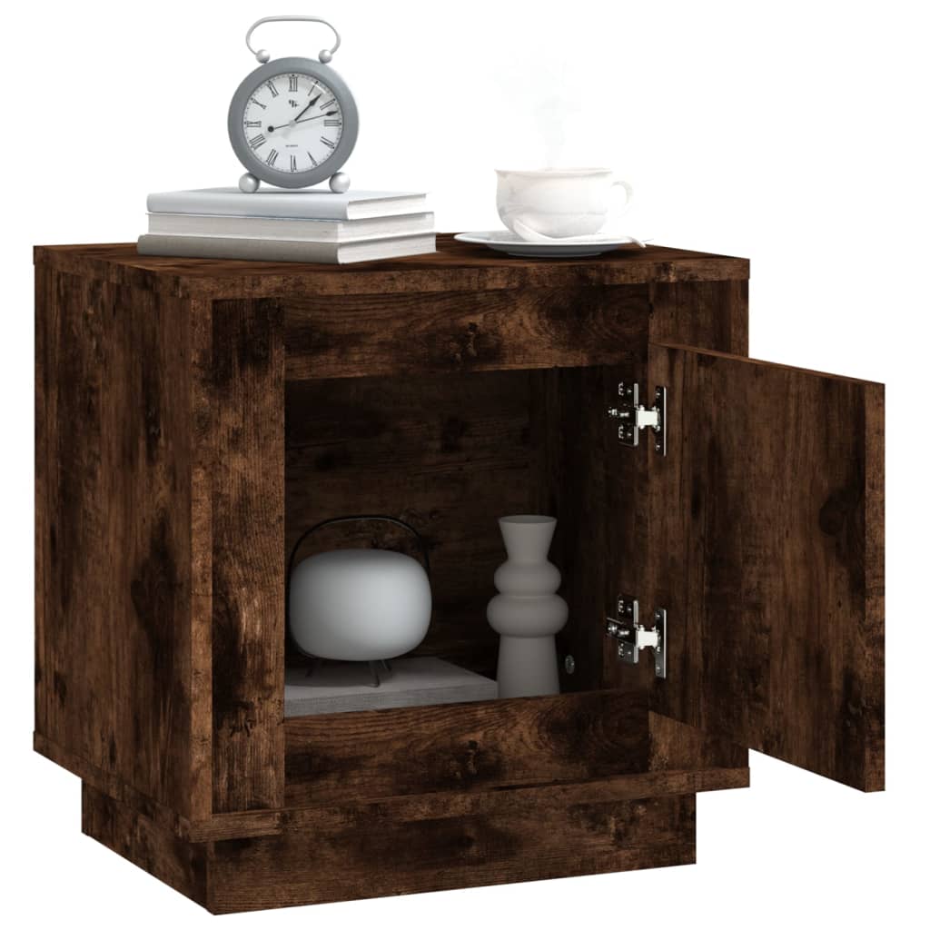 Harmony Duo White Engineered Wood Bedside Cabinets Set