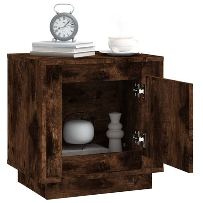 Harmony Duo White Engineered Wood Bedside Cabinets Set