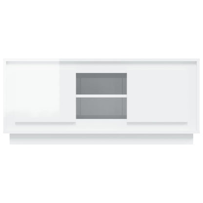 Crafted White Engineered Wood TV Cabinet for Stylish Interiors