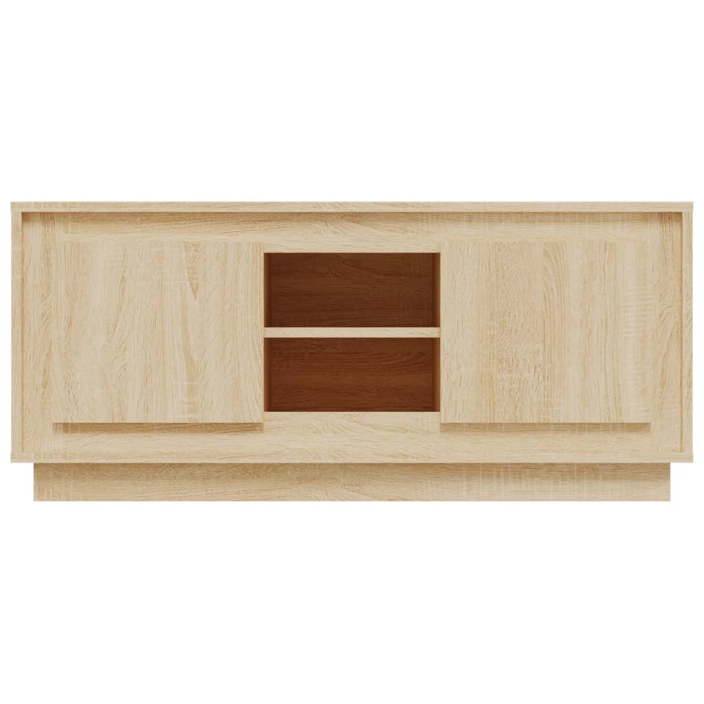 Crafted White Engineered Wood TV Cabinet for Stylish Interiors
