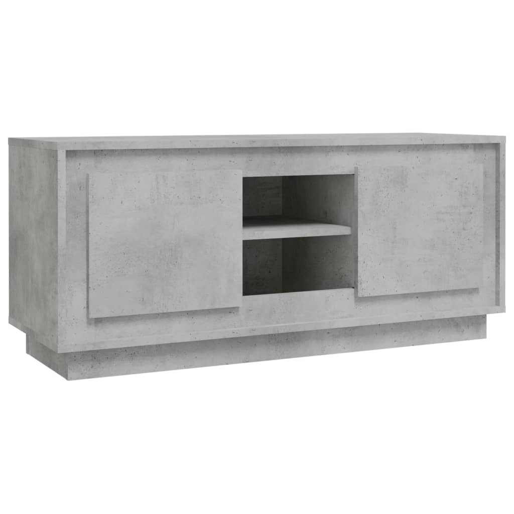 Crafted White Engineered Wood TV Cabinet for Stylish Interiors