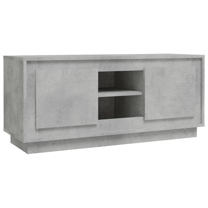 Crafted White Engineered Wood TV Cabinet for Stylish Interiors
