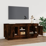 Crafted White Engineered Wood TV Cabinet for Stylish Interiors