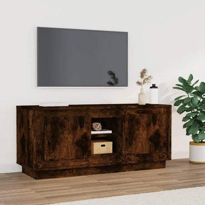 Crafted White Engineered Wood TV Cabinet for Stylish Interiors