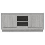 Crafted White Engineered Wood TV Cabinet for Stylish Interiors