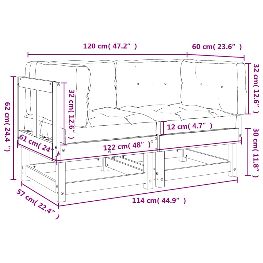 Versatile Corner Sofas with Cushions 2 Living Space Upgrade Outdoor Living 