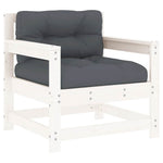 Decorative Garden Chairs with Cushions 2 Lounge Area Urban Style