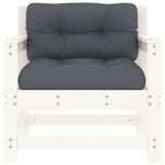 Decorative Garden Chairs with Cushions 2 Lounge Area Urban Style