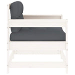 Decorative Garden Chairs with Cushions 2 Lounge Area Urban Style