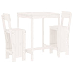 Decorative 3 Piece Garden Bar Set Relaxing Seating Urban Style